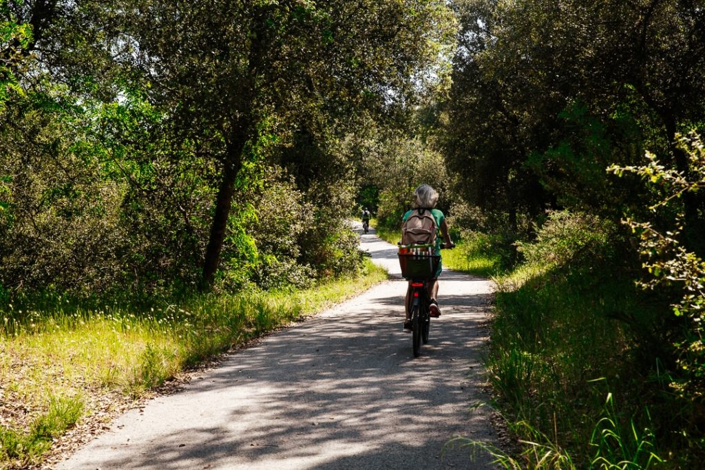 balade à vélo sur les pistes cyclables de Saint-Trojan-les-bains