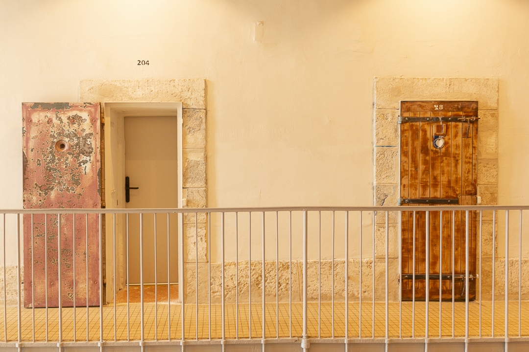 Entrée des chambres cellule de la Prison de Béziers
