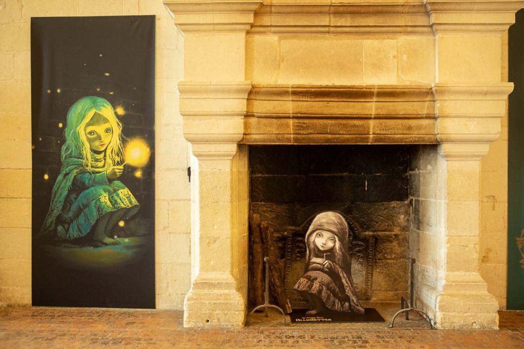 Exposition sur le thème des contes enchantés à Chambord 2025