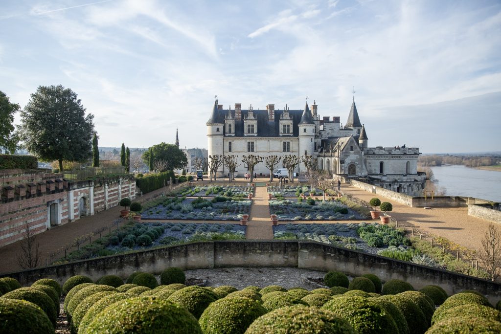 Château d'Amboise en hiver