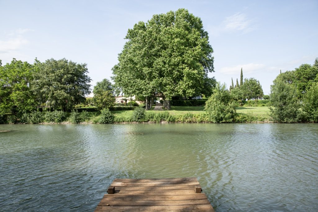 Jardins à la française du domaine de la Dourbie