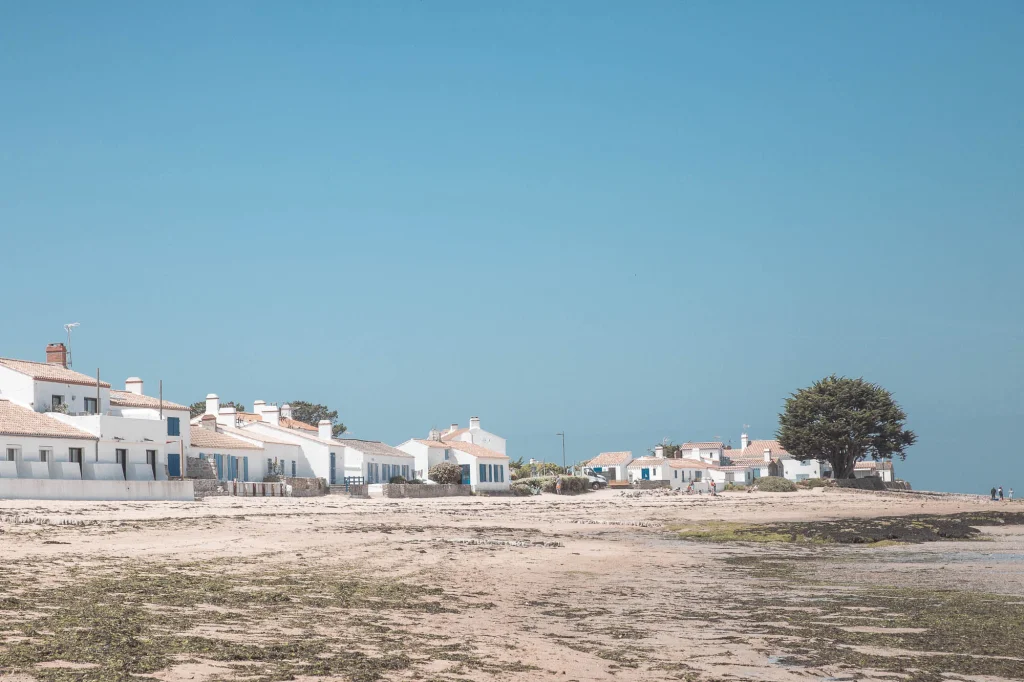 plage du Vieil à Noirmoutier sous le soleil