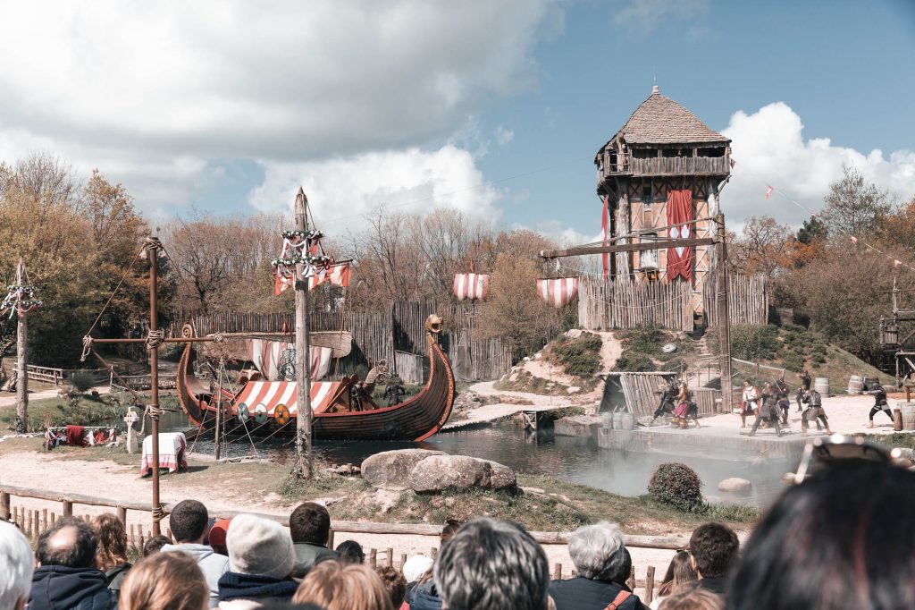 Spectacle les Vikings au Puy du Fou